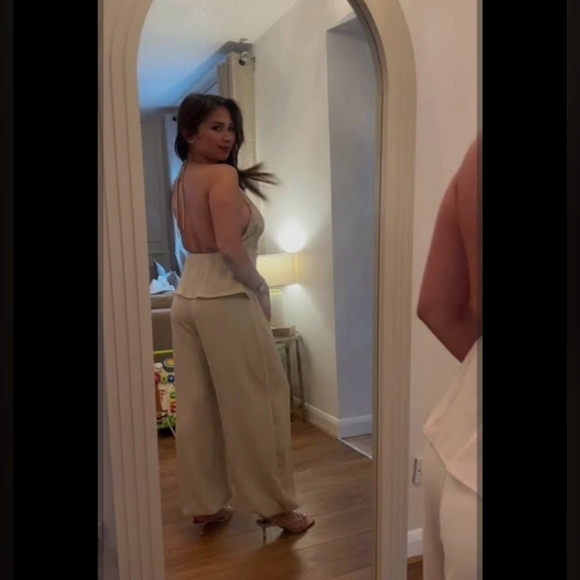 Zara Long Halter Jumpsuit - Picture 10 of 10